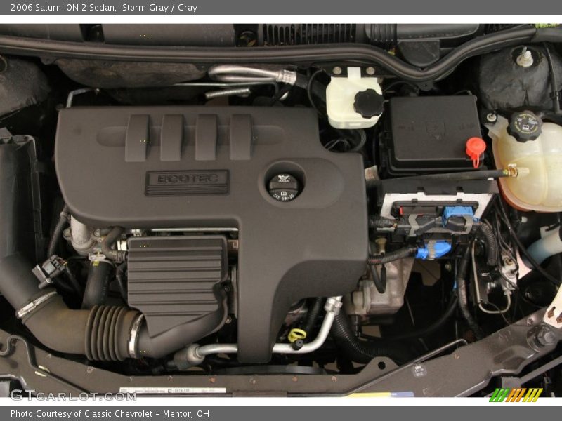 Storm Gray / Gray 2006 Saturn ION 2 Sedan