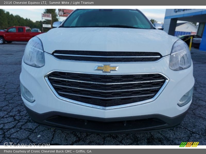 Summit White / Light Titanium 2016 Chevrolet Equinox LTZ
