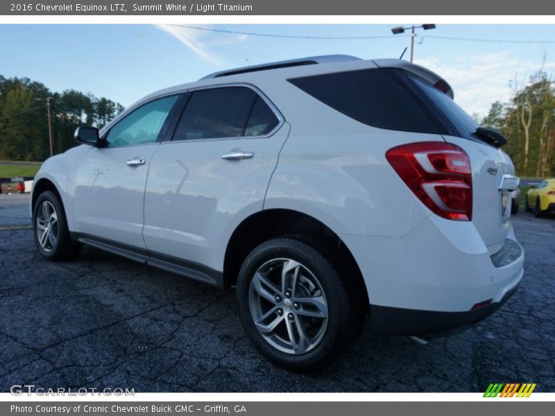 Summit White / Light Titanium 2016 Chevrolet Equinox LTZ