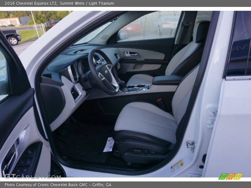 Summit White / Light Titanium 2016 Chevrolet Equinox LTZ