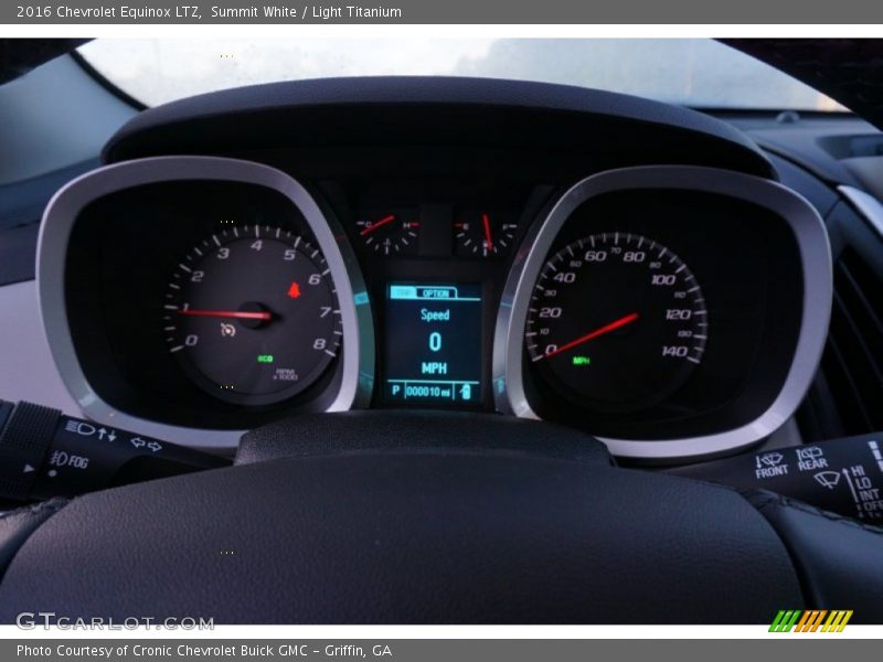 Summit White / Light Titanium 2016 Chevrolet Equinox LTZ