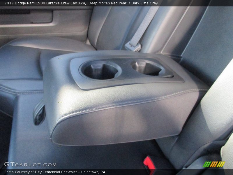 Deep Molten Red Pearl / Dark Slate Gray 2012 Dodge Ram 1500 Laramie Crew Cab 4x4