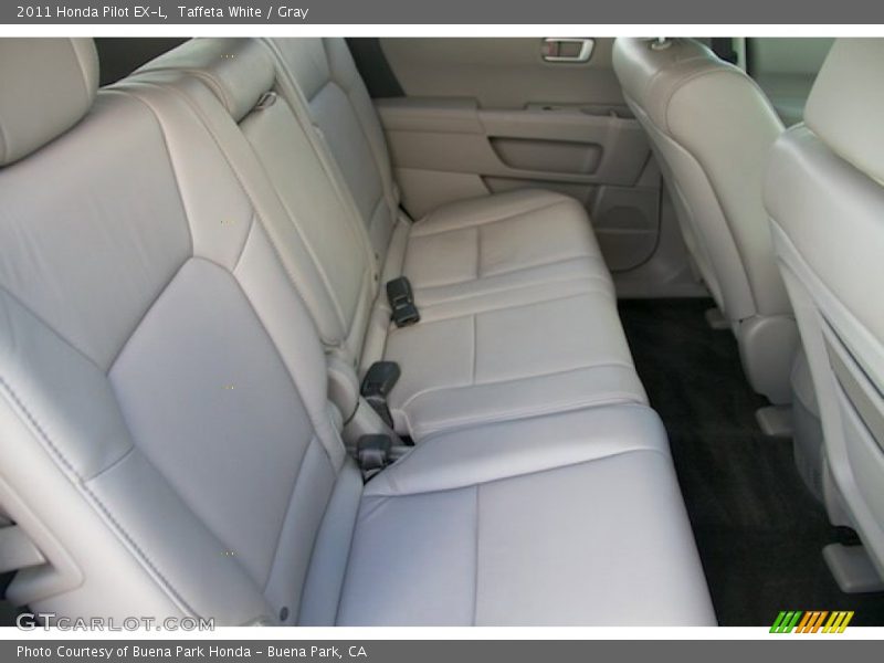 Taffeta White / Gray 2011 Honda Pilot EX-L