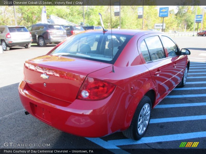 Victory Red / Gray 2010 Chevrolet Cobalt LS Sedan