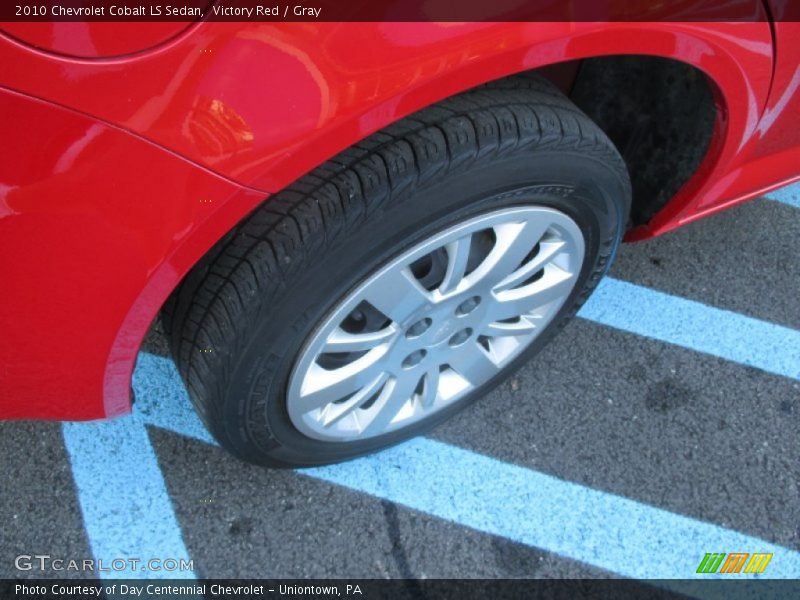 Victory Red / Gray 2010 Chevrolet Cobalt LS Sedan