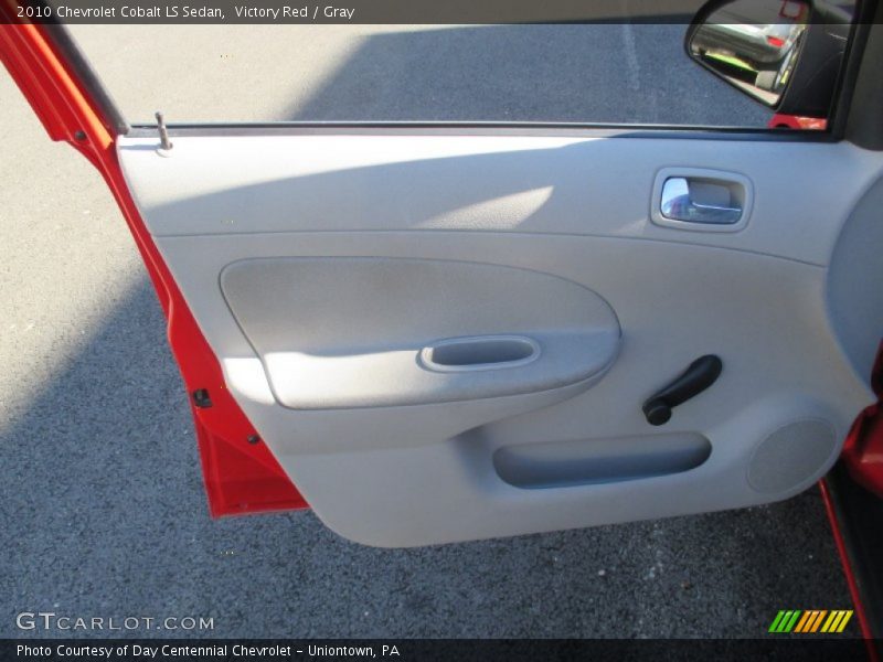 Victory Red / Gray 2010 Chevrolet Cobalt LS Sedan