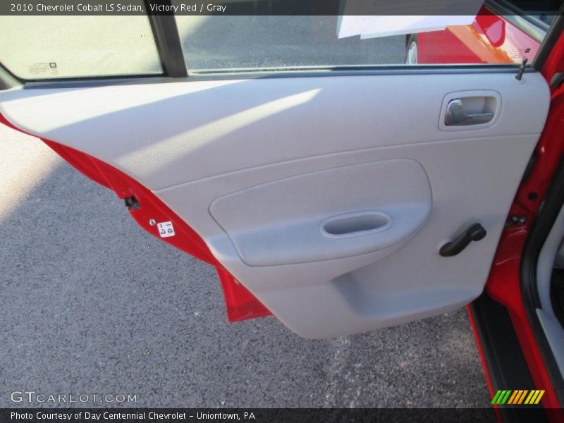 Victory Red / Gray 2010 Chevrolet Cobalt LS Sedan