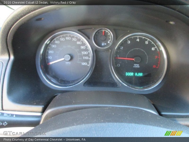 Victory Red / Gray 2010 Chevrolet Cobalt LS Sedan