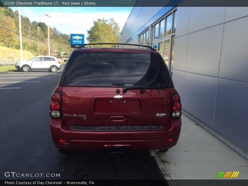 Red Jewel / Ebony 2008 Chevrolet TrailBlazer LT