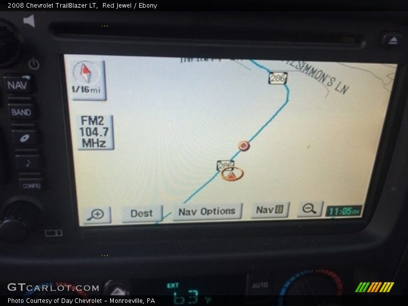 Red Jewel / Ebony 2008 Chevrolet TrailBlazer LT