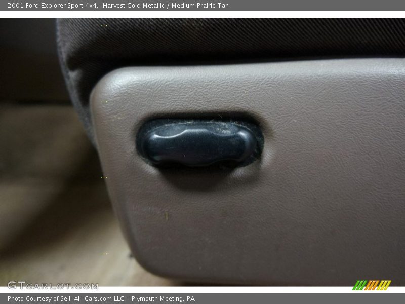 Harvest Gold Metallic / Medium Prairie Tan 2001 Ford Explorer Sport 4x4
