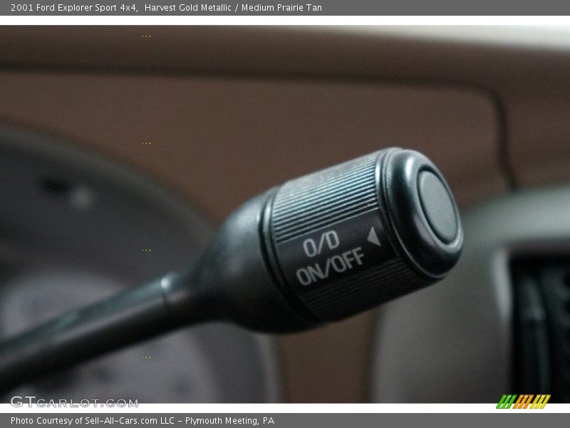 Controls of 2001 Explorer Sport 4x4