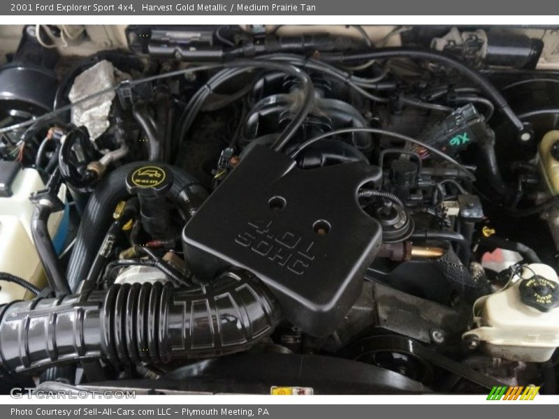  2001 Explorer Sport 4x4 Engine - 4.0 Liter SOHC 12-Valve V6