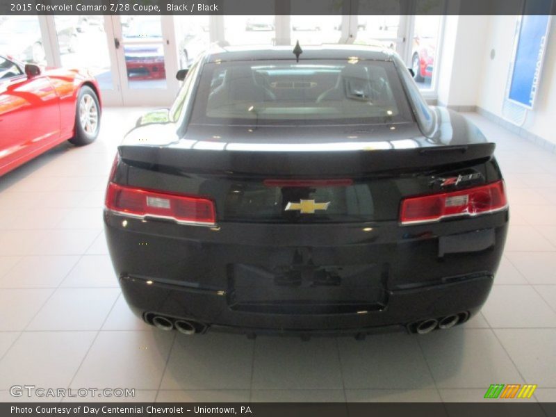 Black / Black 2015 Chevrolet Camaro Z/28 Coupe
