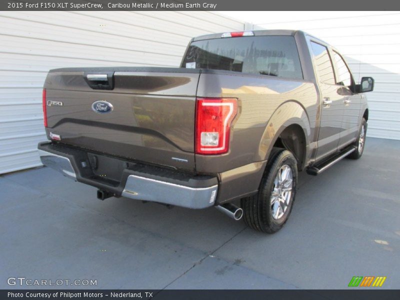 Caribou Metallic / Medium Earth Gray 2015 Ford F150 XLT SuperCrew