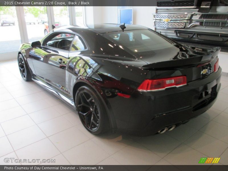 Black / Black 2015 Chevrolet Camaro Z/28 Coupe