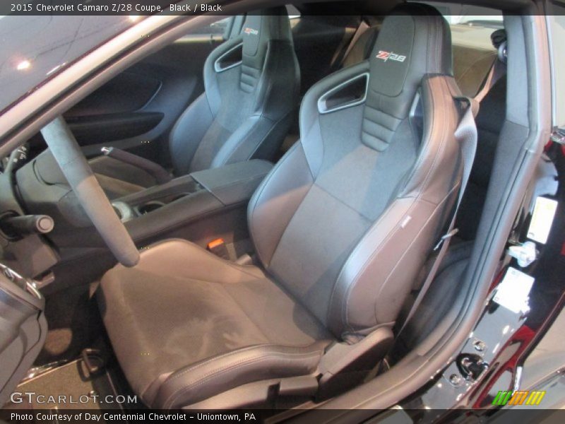 Front Seat of 2015 Camaro Z/28 Coupe