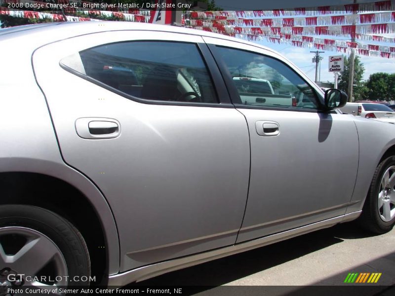 Bright Silver Metallic / Dark Slate Gray 2008 Dodge Charger SE