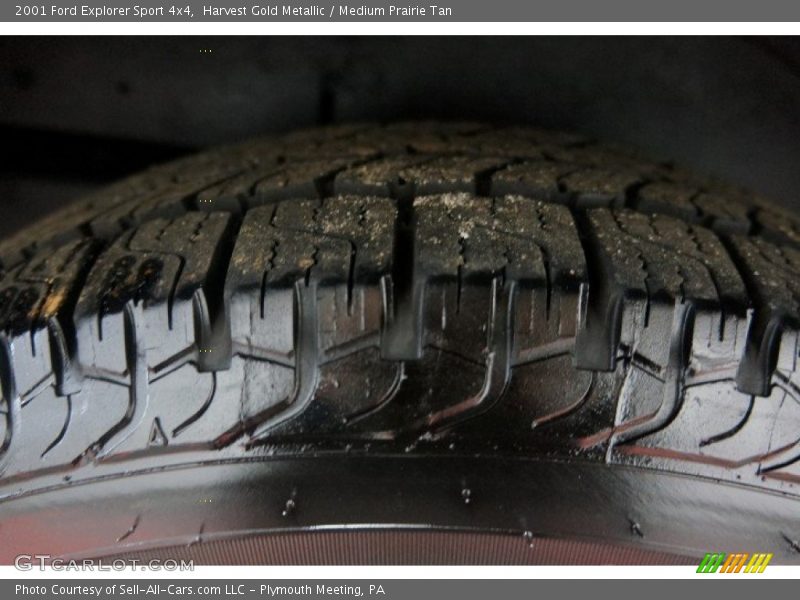 Harvest Gold Metallic / Medium Prairie Tan 2001 Ford Explorer Sport 4x4