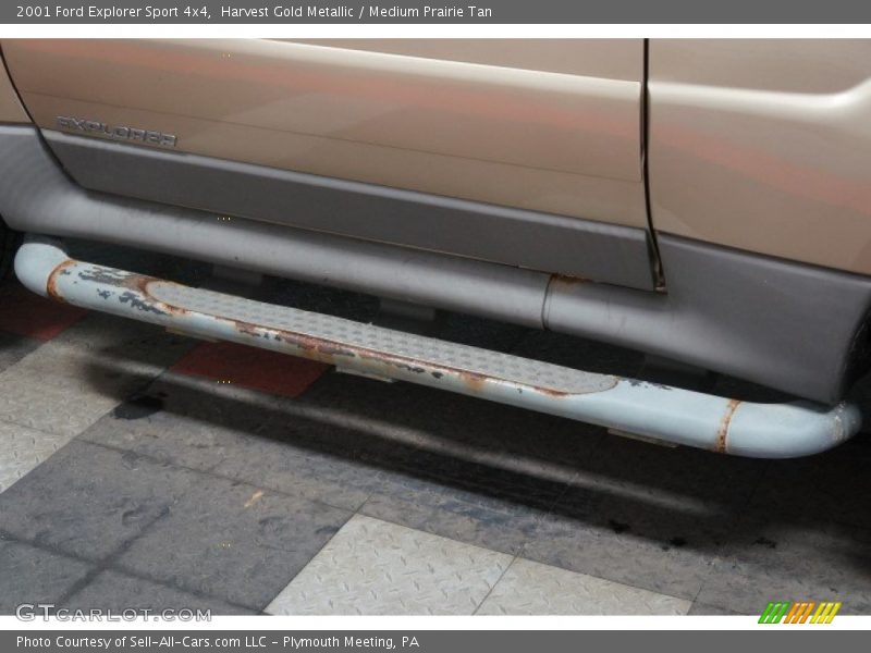Harvest Gold Metallic / Medium Prairie Tan 2001 Ford Explorer Sport 4x4