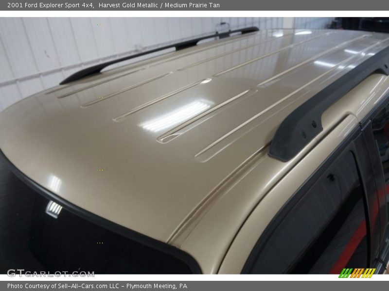 Harvest Gold Metallic / Medium Prairie Tan 2001 Ford Explorer Sport 4x4
