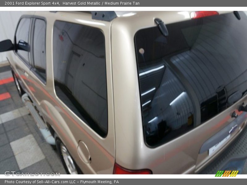 Harvest Gold Metallic / Medium Prairie Tan 2001 Ford Explorer Sport 4x4