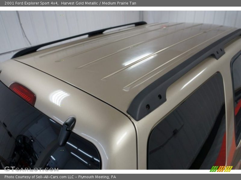 Harvest Gold Metallic / Medium Prairie Tan 2001 Ford Explorer Sport 4x4