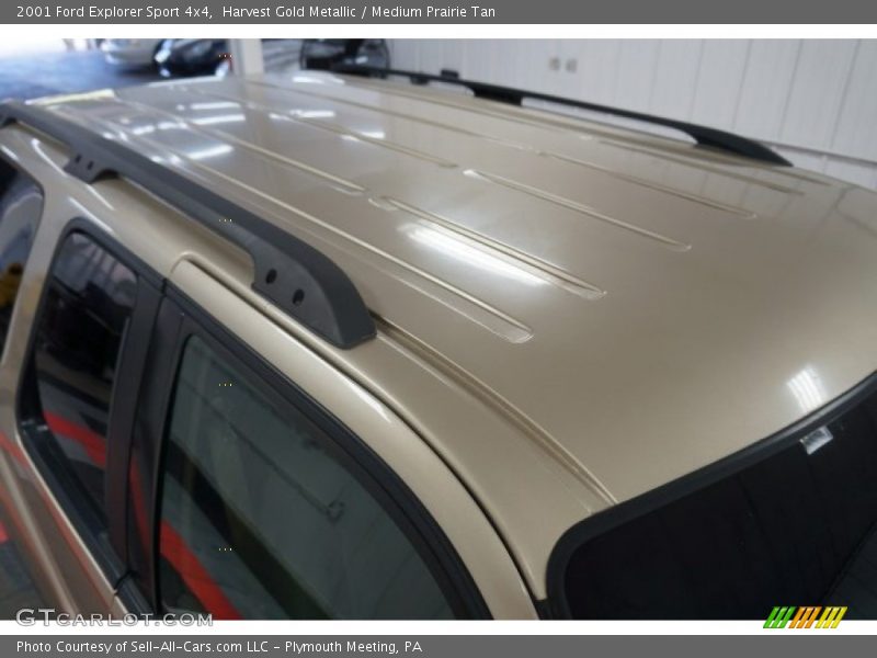 Harvest Gold Metallic / Medium Prairie Tan 2001 Ford Explorer Sport 4x4
