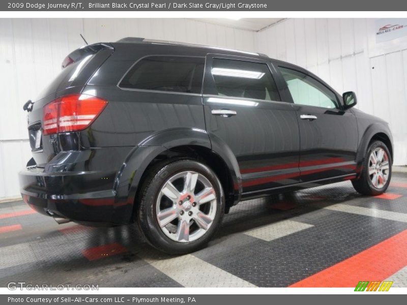 Brilliant Black Crystal Pearl / Dark Slate Gray/Light Graystone 2009 Dodge Journey R/T