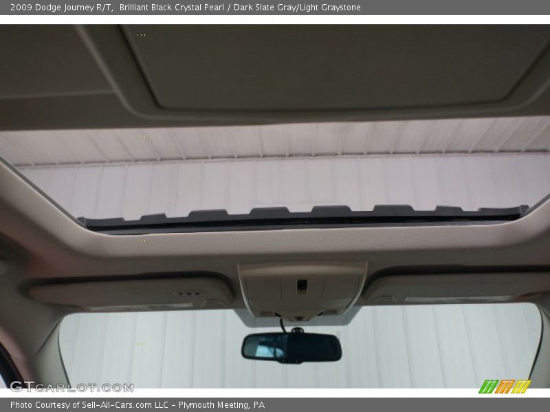 Brilliant Black Crystal Pearl / Dark Slate Gray/Light Graystone 2009 Dodge Journey R/T