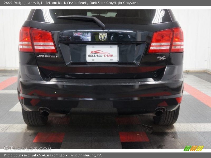 Brilliant Black Crystal Pearl / Dark Slate Gray/Light Graystone 2009 Dodge Journey R/T