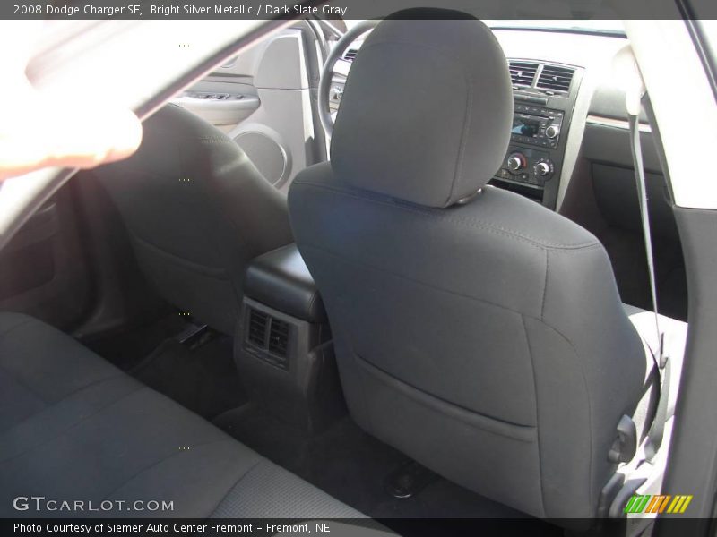 Bright Silver Metallic / Dark Slate Gray 2008 Dodge Charger SE
