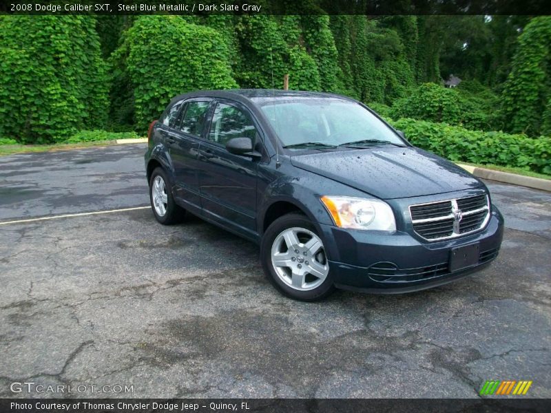 Steel Blue Metallic / Dark Slate Gray 2008 Dodge Caliber SXT