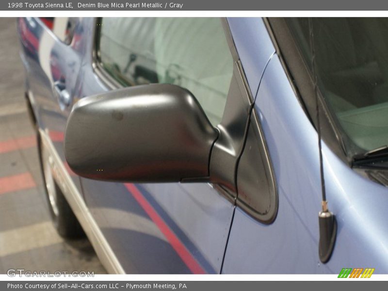 Denim Blue Mica Pearl Metallic / Gray 1998 Toyota Sienna LE