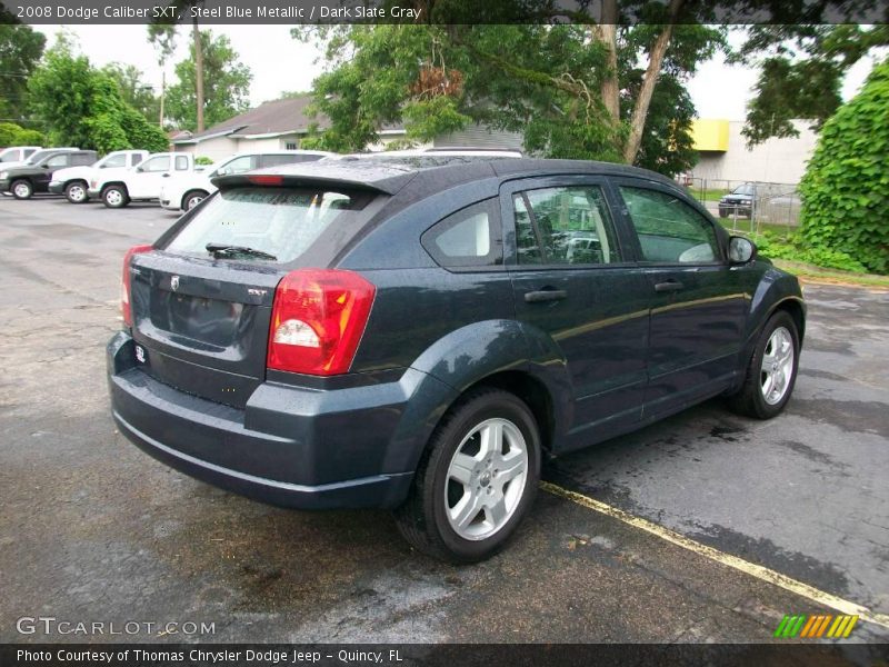 Steel Blue Metallic / Dark Slate Gray 2008 Dodge Caliber SXT