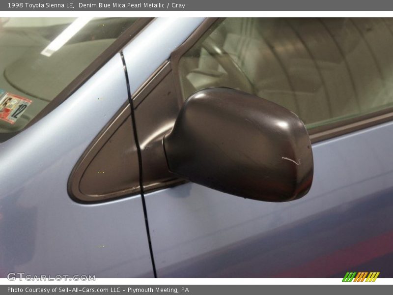 Denim Blue Mica Pearl Metallic / Gray 1998 Toyota Sienna LE