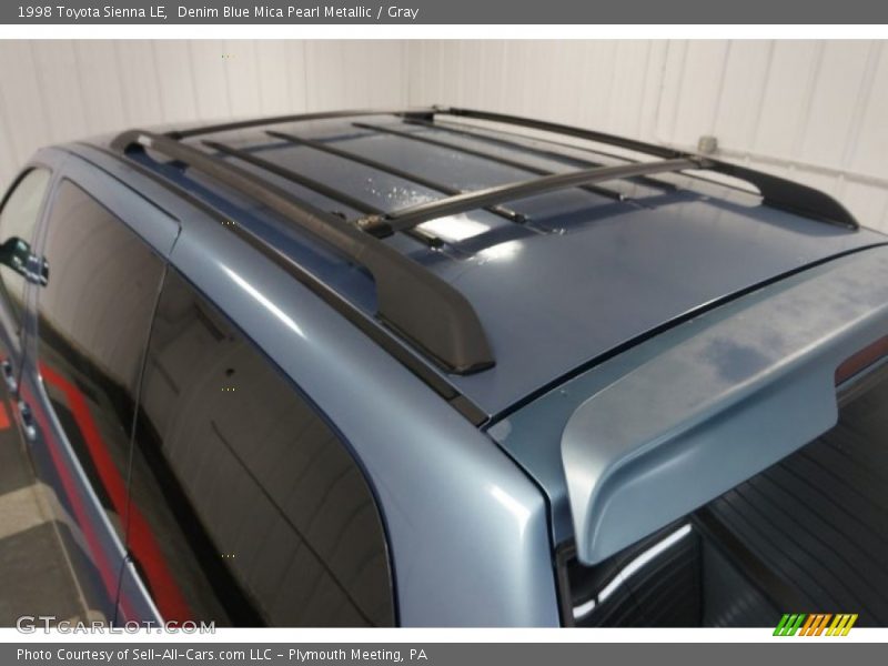 Denim Blue Mica Pearl Metallic / Gray 1998 Toyota Sienna LE