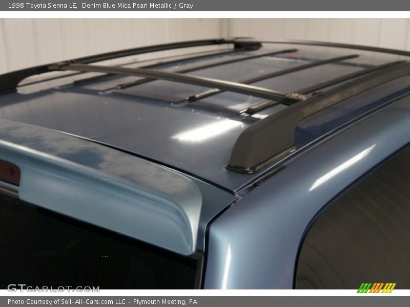 Denim Blue Mica Pearl Metallic / Gray 1998 Toyota Sienna LE