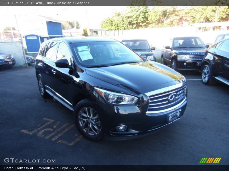 Black Obsidian / Graphite 2013 Infiniti JX 35 AWD