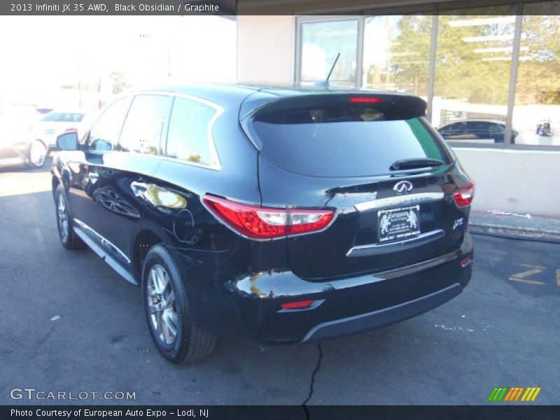 Black Obsidian / Graphite 2013 Infiniti JX 35 AWD