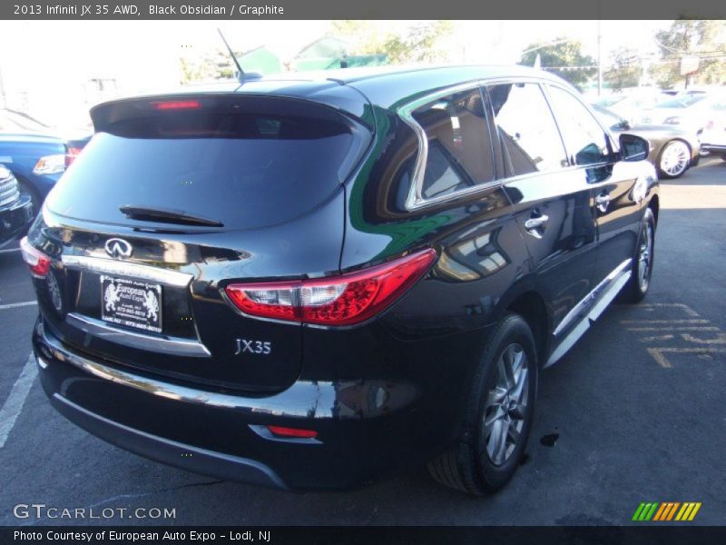 Black Obsidian / Graphite 2013 Infiniti JX 35 AWD