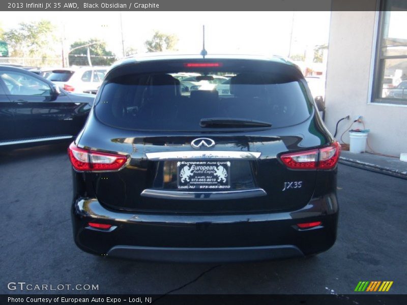 Black Obsidian / Graphite 2013 Infiniti JX 35 AWD