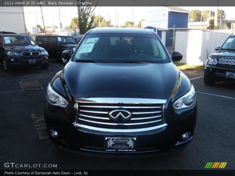 Black Obsidian / Graphite 2013 Infiniti JX 35 AWD