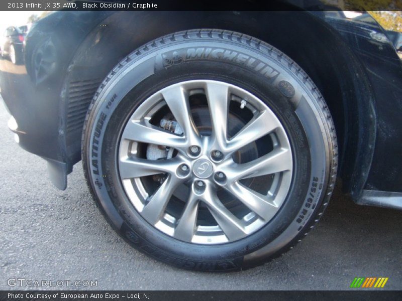 Black Obsidian / Graphite 2013 Infiniti JX 35 AWD