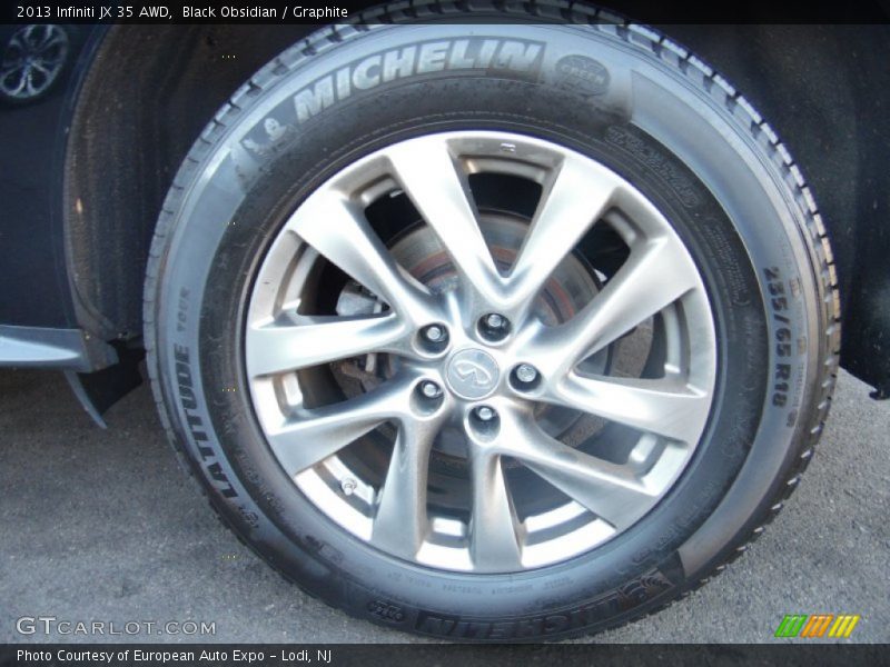 Black Obsidian / Graphite 2013 Infiniti JX 35 AWD