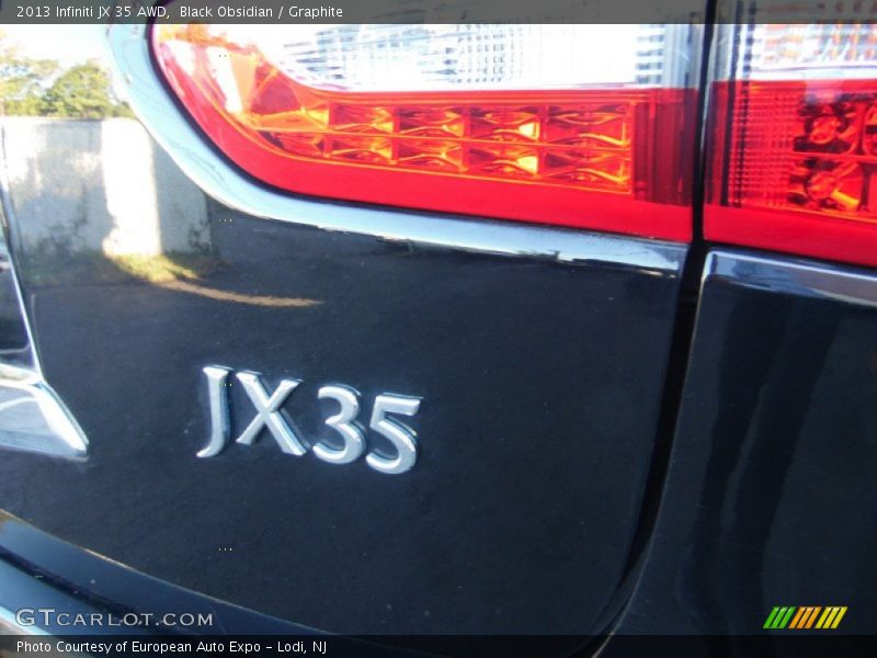 Black Obsidian / Graphite 2013 Infiniti JX 35 AWD