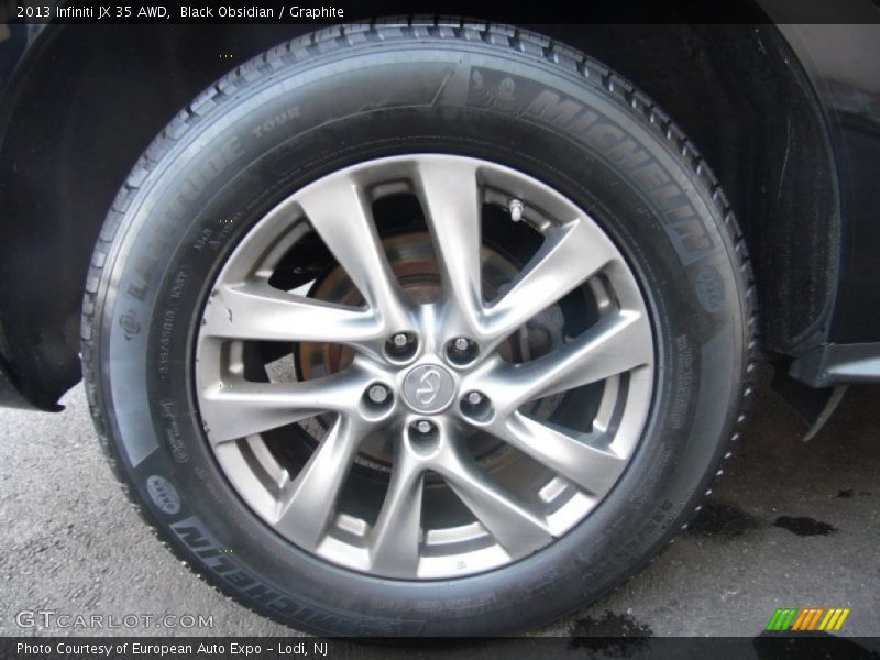 Black Obsidian / Graphite 2013 Infiniti JX 35 AWD