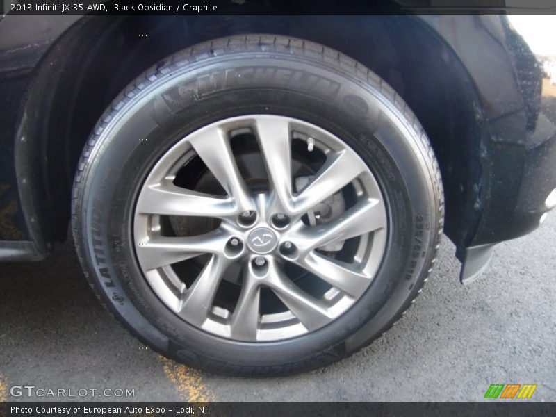 Black Obsidian / Graphite 2013 Infiniti JX 35 AWD