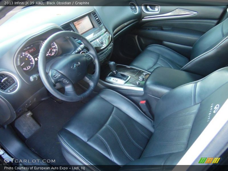 Black Obsidian / Graphite 2013 Infiniti JX 35 AWD