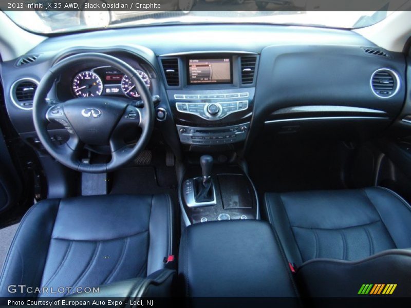 Black Obsidian / Graphite 2013 Infiniti JX 35 AWD